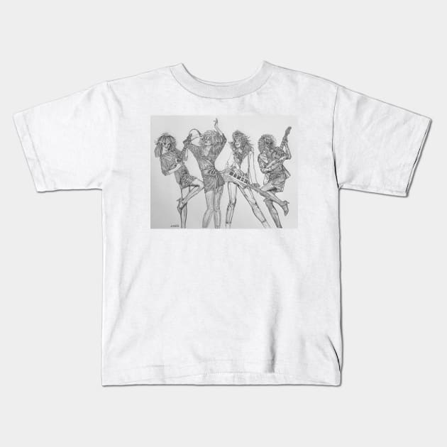 Jem and the Holograms Kids T-Shirt by BryanWhipple